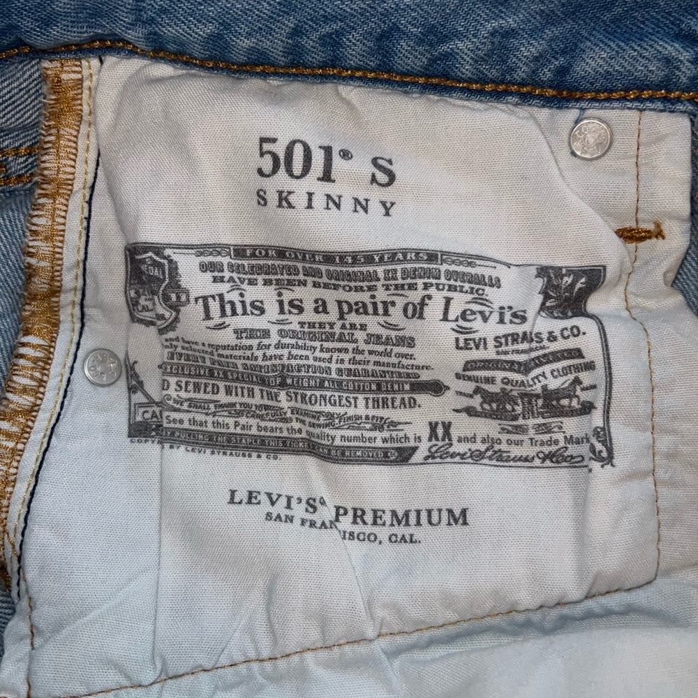 Levi’s 501 skinny